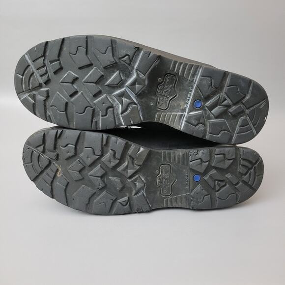 Genuine British Military Issued Haix Boots Hi Liability Male Combat Black US 11 - Picture 15 of 16